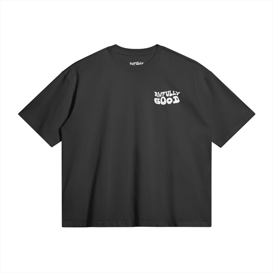 Awfully Good Logo Tee (black/white)